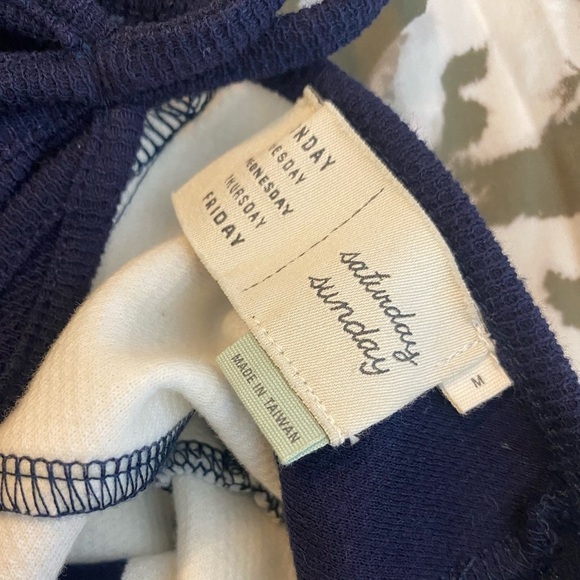 Anthropologie Saturday Sunday Chevron Striped Beachy Halter Dress - Picture 3 of 12